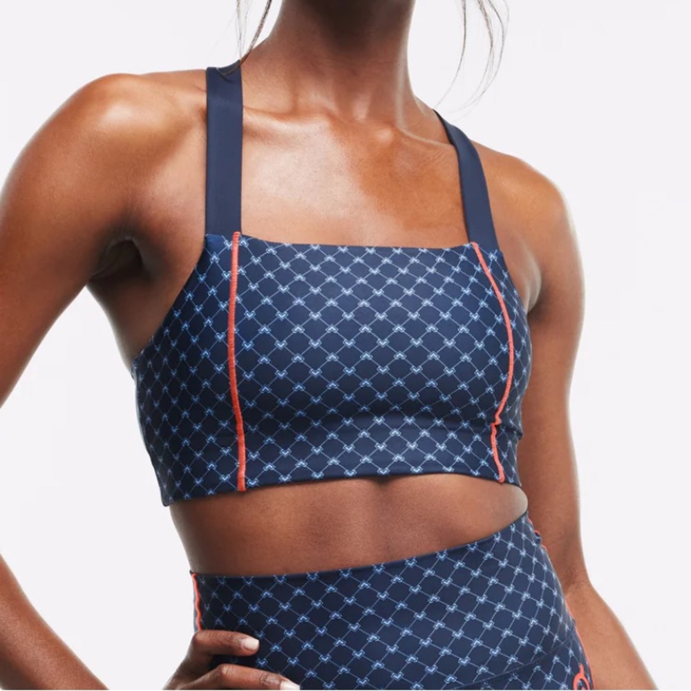 Peloton Endurance Light Square Neck Bra Navy - M